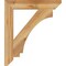 Ekena Millwork Imperial Slat Rough Sawn Bracket, Western Red Cedar, 4"W x 26"D x 30"H BKT04X26X30IMP06RWR - alternate 4